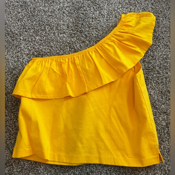 J. Crew ruffle Top - Picture 2 of 3